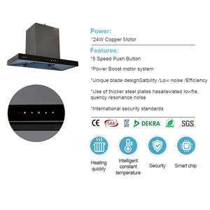 Stile semplice a parete a basso rumore prezzo cucina moderna casa portatile <span class=keywords><strong>smart</strong></span> gamma cappe per la cucina - Product Image 2