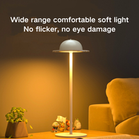 Lampe de table créative RGBIC en forme de lune, veilleuse musicale d'ambiance, lampe de planète, décoration intérieure, lumière d'ambiance pour maison intelligente, lampe bouteille de vin