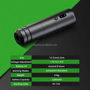 <span class=keywords><strong>Ambition</strong></span> <span class=keywords><strong>Ninja</strong></span> 2.0, Pistola de Tatuaje Eléctrica con Pantalla Digital, Máquina de Tatuaje Rotativa Inalámbrica Profesional para Artistas del Arte Corporal - Product Image 2