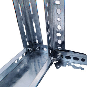 고품질 낮은 가격 아연 도금 금속 저장 선반 빔 홈 차고 사무실 레스토랑 등 - Product Image 1