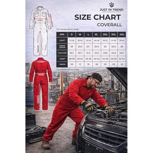 Nouvelle Tendance : Combinaison de Travail Unisexe Confortable pour Hommes, Manches Longues, Kaki, Taille XL, en Coton, avec Détection d'Aiguilles - Product Image 5