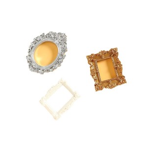 Accesorios <span class=keywords><strong>de</strong></span> Resina para Marcos <span class=keywords><strong>de</strong></span> Fotos <span class=keywords><strong>de</strong></span> la Serie Retro Barroca, Pegamento Cremoso para Manualidades, Accesorios para Carcasas <span class=keywords><strong>de</strong></span> Teléfono Móvil, Adhesivos para Refrigerador - Product Image 5