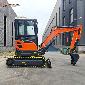 Mini-excavatrice sur chenilles SHANDING 2,5 T, moteur compact, petite pelle agricole EPA CE Euro5 - Product Image 4