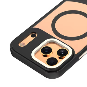 Coque de téléphone en TPU avec revêtement métallique, support pliable avec bande, pour iPhone 16 15 Pro Max 14 - Product Image 3