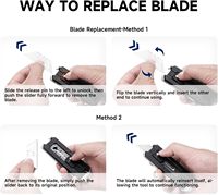 Couteau à lame rétractable NexTool Explorer E20, couteau multi-usages SK5 pour le camping, la survie, la randonnée, couteau de poche avec clip