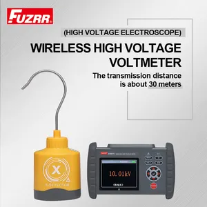 Voltmètre haute tension sans fil ES9070 70V-220KV pour niveau d'inspection électrique avec fonction d'indicateur acoustique