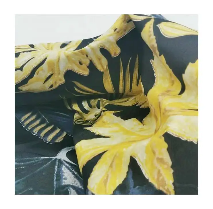 180-270 cm Beautiful Designs 100% Polyester Pigment Printed Fabric