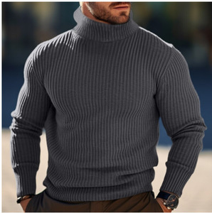 <span class=keywords><strong>Pull</strong></span> en tricot à col roulé à rayures verticales de style européen <span class=keywords><strong>et</strong></span> américain pour <span class=keywords><strong>homme</strong></span>, de haute qualité, pour l'automne <span class=keywords><strong>et</strong></span> l'hiver - Product Image 5