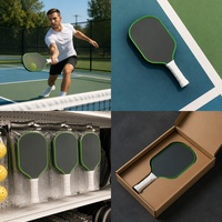 Raquette de pickleball hybride haute performance MST, face en fibre de carbone T700, noyau EPP 16 mm, adulte, personnalisée, écologique