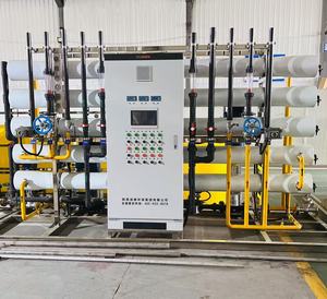 15t 15000lph thẩm thấu ngược RO hệ thống xử lý nước Thiết bị lọc nước màng nhà máy sản xuất 1 năm 40kw 380V - Product Image 1