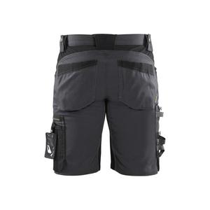 BLAKLADER - 179818609699C48 Craftsman <b>shorts</b> with <b>stretch</b> Mid grey/Black - EAN 7330509881712 <b>WORK</b> TROUSERS <b>WORK</b> <b>SHORTS</b> - Product Image 2