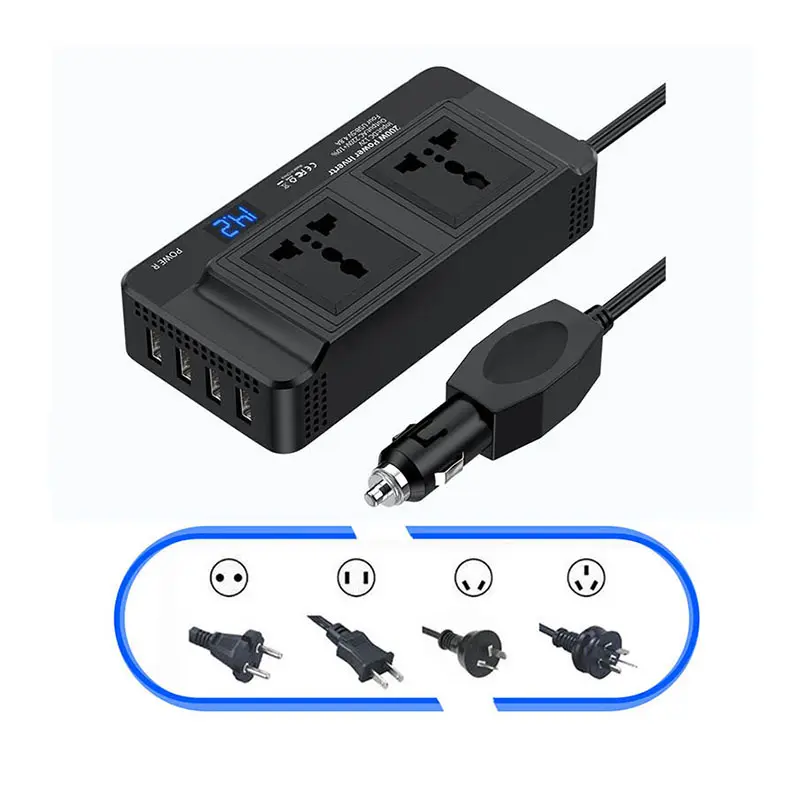 Precio barato Portable Car Power Inverter 12V 230V Cargador Inversor Coches Car Laptop Inverter