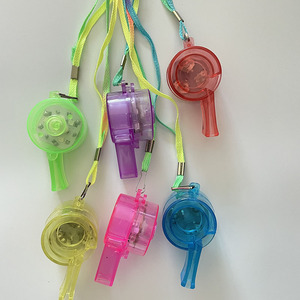 Bán Buôn Giá Rẻ Biểu Tượng Tùy Chỉnh Ánh Sáng up Cheer LED Nhấp Nháy Tiếng Còi Làm Cho Tiếng Ồn Sáng Đồ Chơi Với Vòng Cổ Cho Đảng - Product Image 3