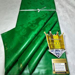 Tissu Jacquard Brocard <span class=keywords><strong>Super</strong></span> Fanga Bazin Riche en Coton pour Robes <span class=keywords><strong>Boubou</strong></span> – Vente en Gros - Product Image 3