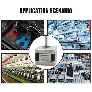 1.8 °   Motor paso a paso híbrido <span class=keywords><strong>NEMA</strong></span> <span class=keywords><strong>17</strong></span> 42/Compatible con controladores DM422 DM542 DM556 <span class=keywords><strong>TB6600</strong></span> para fresadora CNC - Product Image 6