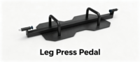 Kit d'accessoires pour extensions et curls des jambes, Sièges réglables pour tractions hautes pour Power Rack, Plaque de repose-pieds, Tube de 75 mm, Accessoires de gym pour Squat Rack