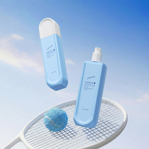 Flacon pompe en PETG de luxe en forme de <span class=keywords><strong>capsule</strong></span> pour cosmétiques, soins de la peau, tonique, brume, lotion, sérum, avec boîte cadeau - Product Image 3