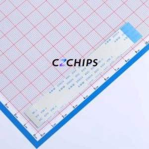 FFC-0.5-29-100-B-4-8 FFC Cable (Flexible Flat Cable) P=0.5mm Connector 29P 0.5mm 0.3mm Reverse - Product Image 1