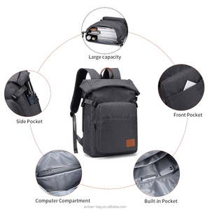 Mochilas escolares de gran capacidad, mochila superior, mochila informal para ordenador portátil de negocios, Mochila deportiva impermeable Oxford para oficina y escuela - Product Image 4