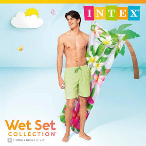 <span class=keywords><strong>INTEX</strong></span> 59720 <span class=keywords><strong>FASHION</strong></span> MATS PVC Relax Chaise longue gonflable pour l'eau et la plage, flotteur de piscine, matelas pneumatique de style île - Product Image 2