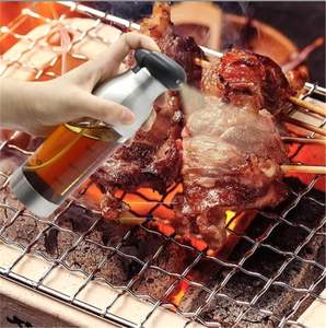 Bouteille pulvérisatrice d'huile 2-en-1 en acier inoxydable écologique pour barbecue, cuisine, cuisson et rôtissage - Product Image 5