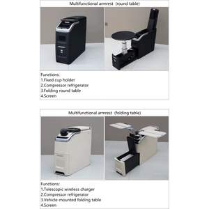 3-in-1 Multifunctional Electric Lift <strong>Table</strong> Built-In Fridge Sofa <strong>Bed</strong> for RVs Motorhomes Commercial Vans-Customizable OEM/ODM - Product Image 6