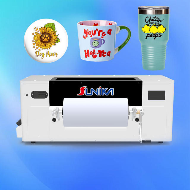 CHDUN New 12inch UV Ink DTF Leather Printer with I3200 Print Head Full-Automatic High-Speed Roll-To-Roll for Phone Cases AB Film