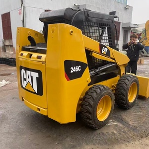รถตักล้อยาง CAT 246C มือสอง เครื่องจักรก่อสร้างขนาดเล็กแบบไฮดรอลิก - Product Image 2