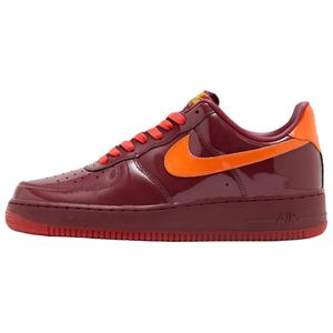 Chaussures de skateboard basses pour hommes en cuir verni rouge, à lacets, semelle intermédiaire en EVA, semelle extérieure en caoutchouc, toutes saisons - Product Image 1
