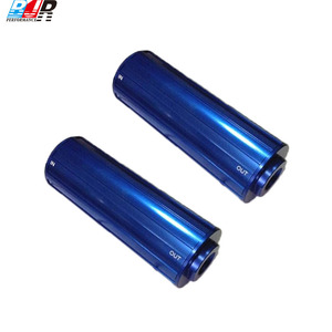 BJR Performance New High Quality Universal Billet Aluminum 3/4-16UNF 70mm AN8 30 Micron High Flow <strong>Line</strong> <strong>Fuel</strong> Oil <strong>Filter</strong> for - Product Image 5