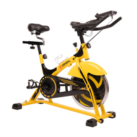 SJ-3373 Remise En Forme Intérieur Gym Vélo Intérieur Spin Cycle Cristal Spin Bike À Vendre