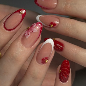 Ongles artificiels 3D en ABS à presser pour femmes, pour mariages, bals de promo, fêtes, cadeaux d'anniversaire, vente en gros, fournisseur de logos personnalisés - Product Image 1