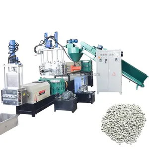 Máquina de reciclaje de productos de plástico PP PE multifunción Extrusora de reciclaje de plástico Máquina de granulación de plástico