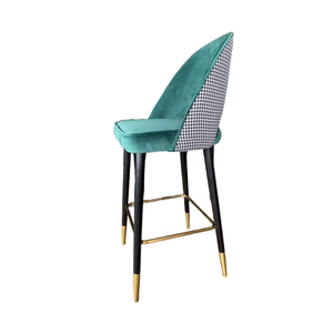Vente en gros chaise <span class=keywords><strong>de</strong></span> <span class=keywords><strong>bar</strong></span> haute en cuir <span class=keywords><strong>de</strong></span> loisirs avec dossier tapisserie moderne en <span class=keywords><strong>bois</strong></span> métal <span class=keywords><strong>acier</strong></span> <span class=keywords><strong>tabouret</strong></span> <span class=keywords><strong>de</strong></span> <span class=keywords><strong>bar</strong></span> pour café <span class=keywords><strong>bar</strong></span> maison cuisine bistro - Product Image 6