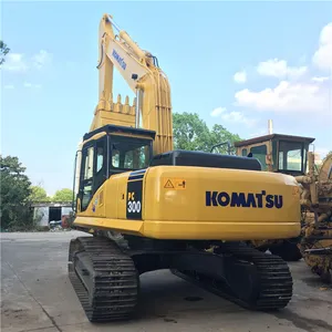 ג 'אנקו חופר Komatsu PC300-7 משמש מחפר כבד מכונת Komatsu PC200 PC220 דיגר קומטסו PC300 חופר למכירה