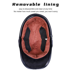 Venta caliente medio <span class=keywords><strong>casco</strong></span> motocicleta y motocicleta estilo de moda ligero comodidad y seguridad cascos de diseño novedoso <span class=keywords><strong>precio</strong></span> de fábrica - Product Image 4