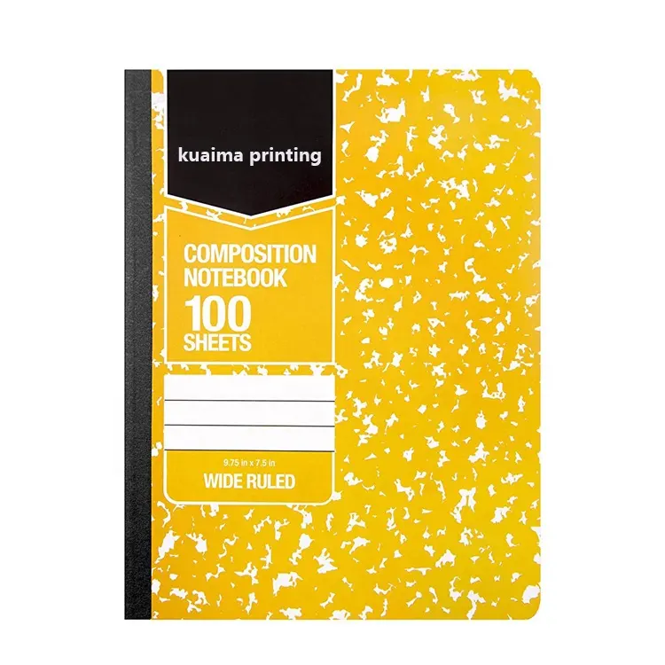 Custom School Composition Notebooks A5 week plan office clock-in schedule hard-covered spiral notebook