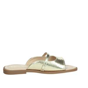 Sandalias Planas para Mujer Liu-Jo Amira 933, Doradas Metálicas, de Cuero, Estilo Slip-On - Product Image 4