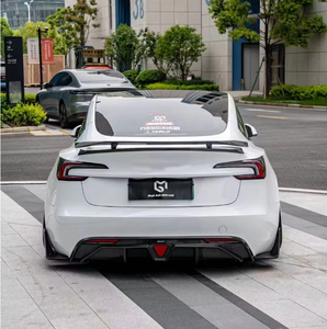 ชุดแต่งคาร์บอนไฟเบอร์ทรง CMS-T สำหรับรถยนต์รุ่น <span class=keywords><strong>3</strong></span> จากโรงงานโดยตรง ประกอบด้วยลิ้นหน้า สเกิร์ตข้าง ดิฟฟิวเซอร์หลัง และสปอยเลอร์ - Product Image 5