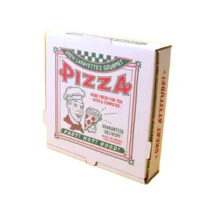 Настраиваемая коробка для пиццы для быстрого питания, идеально подходит для подарков в ассортименте пиццы и идеально подходит для магазина пиццы