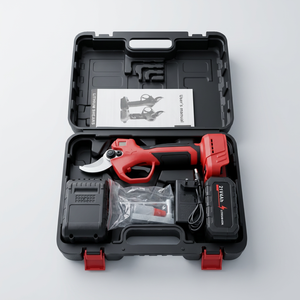 <span class=keywords><strong>Sécateur</strong></span> <span class=keywords><strong>électrique</strong></span> professionnel sans fil 21V, lame en acier SK5, capacité de coupe 0-25mm, poignée en plastique - Product Image 2