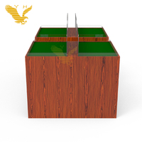 Table de jeu aléatoire de poker en bois de club de casino personnalisé YH