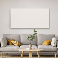Panneau de chauffage infrarouge IR avec cristal de carbone faible puissance économie d'énergie wifi chauffage infrarouge lointain plafond mural en option