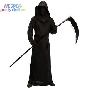 HESPER Robe de mort à capuche, costume de mort terrifiant (convient aux adultes), costume d'Halloween, costume d'anime - Product Image 3