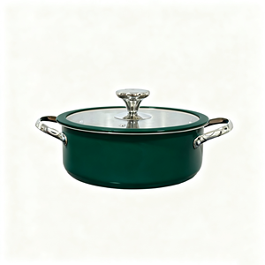 Hàn Quốc phong cách sang trọng 304 thép không gỉ <span class=keywords><strong>Cookware</strong></span> Set thân thiện với môi gốm bên ngoài nhà nấu ăn súp nồi với không có lớp phủ - Product Image 3