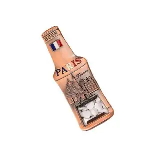 Metall Vintage Flaschen öffner Kühlschrank Magnete Paris Venedig Souvenir Flaschen öffner Handwerk Geschenke