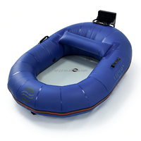 Bateaux gonflables portables Hailebao Easy Storage, kayak en PVC confortable, léger et gonflable pour les jeux aquatiques en plein air