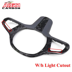 AISKA Copertura Centrale del Volante in Fibra di Carbonio per <span class=keywords><strong>BMW</strong></span> G30 G14 G15 G16 G29 Z4 X3 G01 X4 G02 G32 2020-2022 - Product Image 2