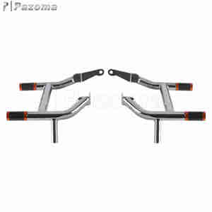 Protection contre le retournement de moto, garde de <span class=keywords><strong>sacoche</strong></span> de selle de 1-1/4'', barre anti-chute <span class=keywords><strong>pour</strong></span> les modèles Harley Touring FLH/FLTR 2014-2025 - Product Image 2