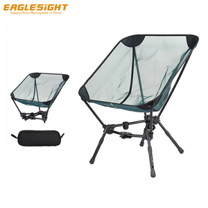 Sedia pieghevole da campeggio in alluminio Ultra-leggera Design a triangolo Logo personalizzato per disegnare sedie da pesca - Product Image 2